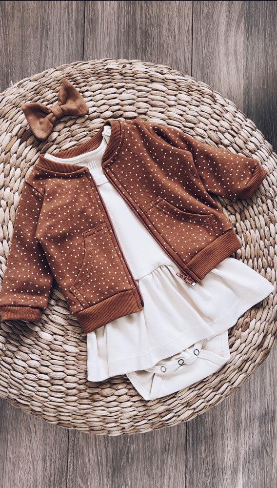 Casaco Bomber e Body-Vestido