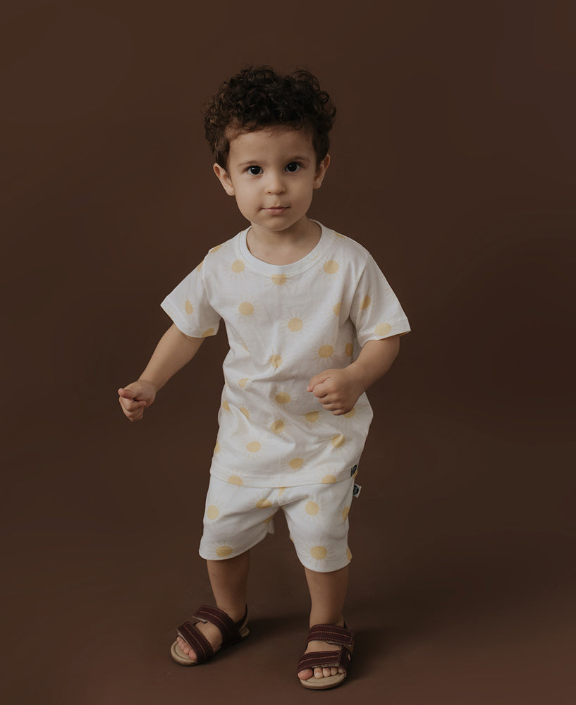 Camiseta Infantil Manga Curta Unissex | Solar