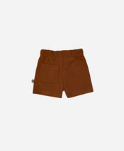 Bermuda Cargo Infantil Unissex | Liso Chocolate