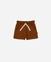 Bermuda Cargo Infantil Unissex | Liso Chocolate