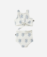 Biquini Dupla Face Infantil Estampado UV50+ | Juicy