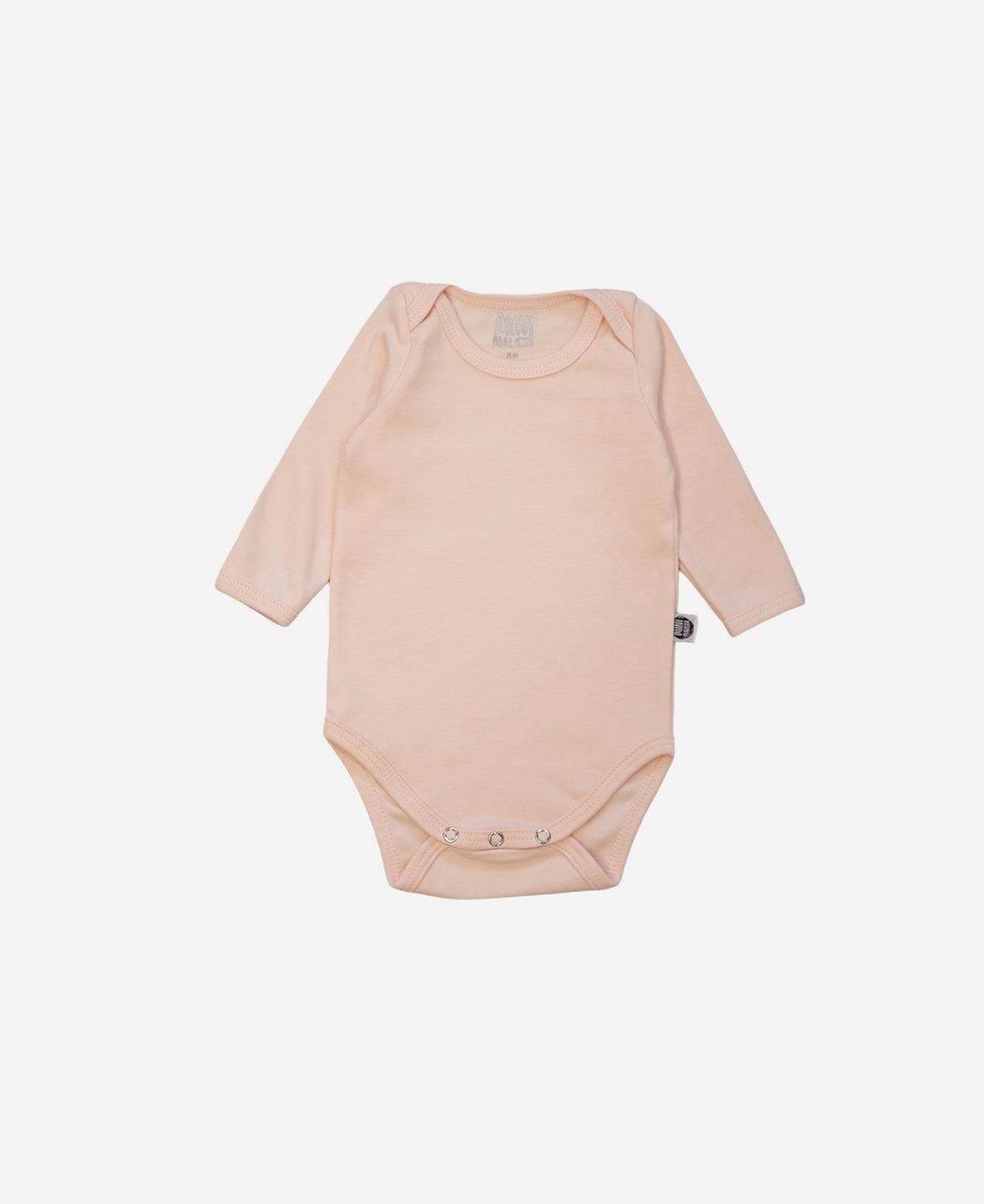 Body de Bebê Manga Longa Unissex | Liso Peachy