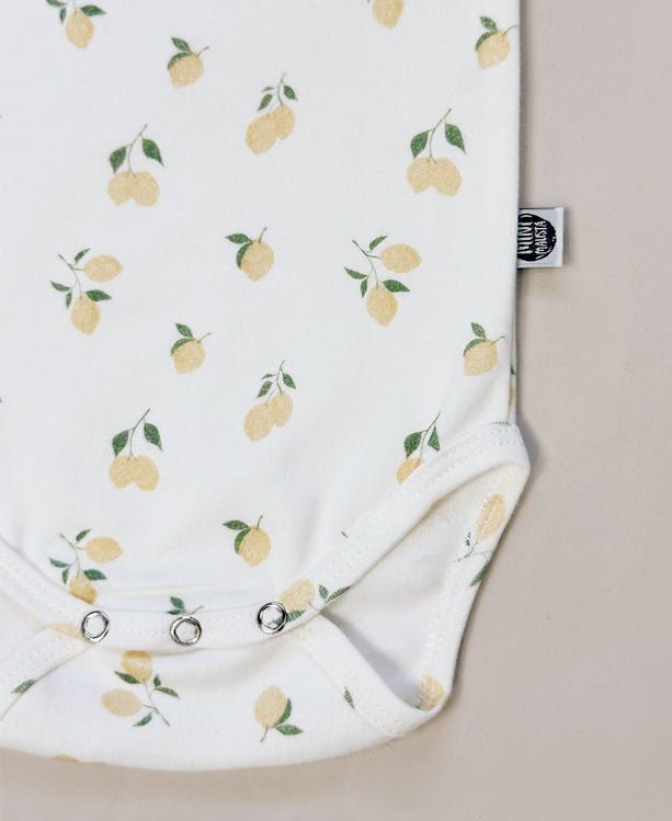 Body de Bebê Manga Curta Unissex | Limone