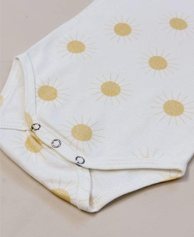 Body de Bebê Manga Curta Unissex | Solar