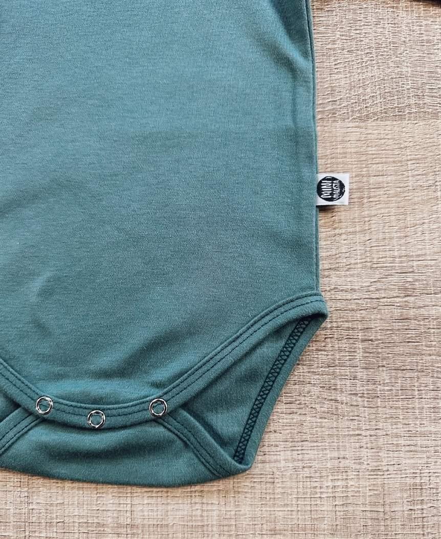 Conjunto Calça e Body e Babador | Blue Flock