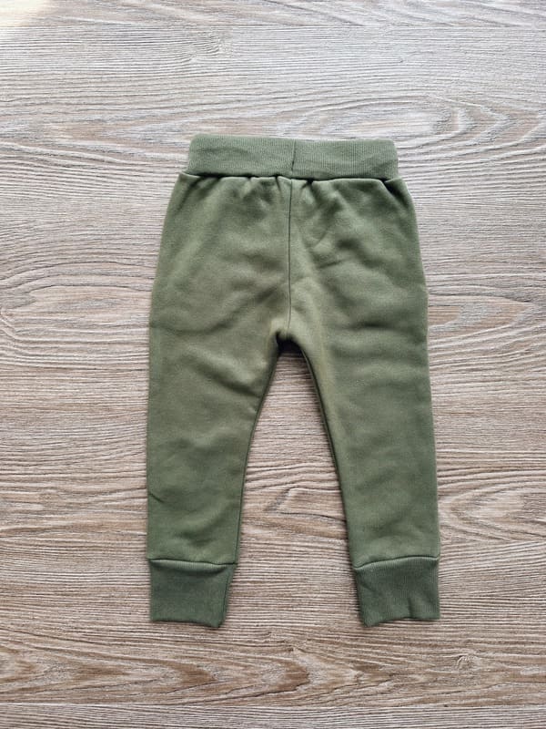 Calça Moletom Unissex Peluciado MiniMalista | Liso Jungle Green