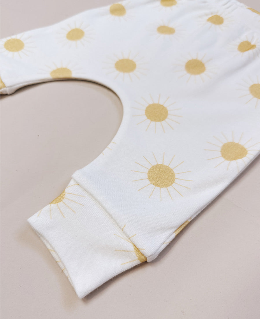 Conjunto Body Manga Curta e Calça Bebê Unissex | Solar