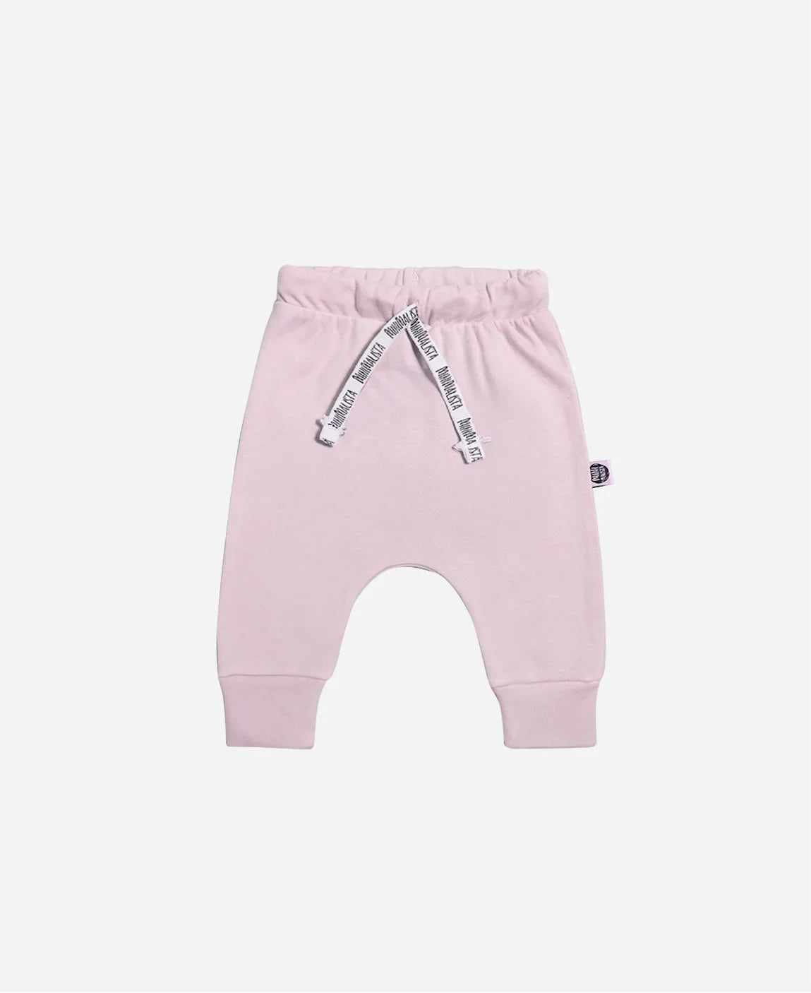 Calça de Bebê Harém Unissex | Liso Rose Quartzo