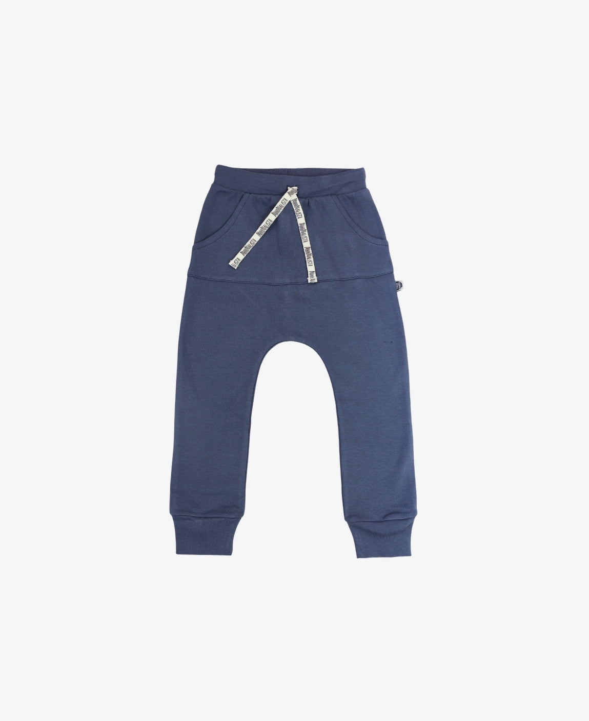 Calça Bolsão Unissex | Liso Azul Oxford