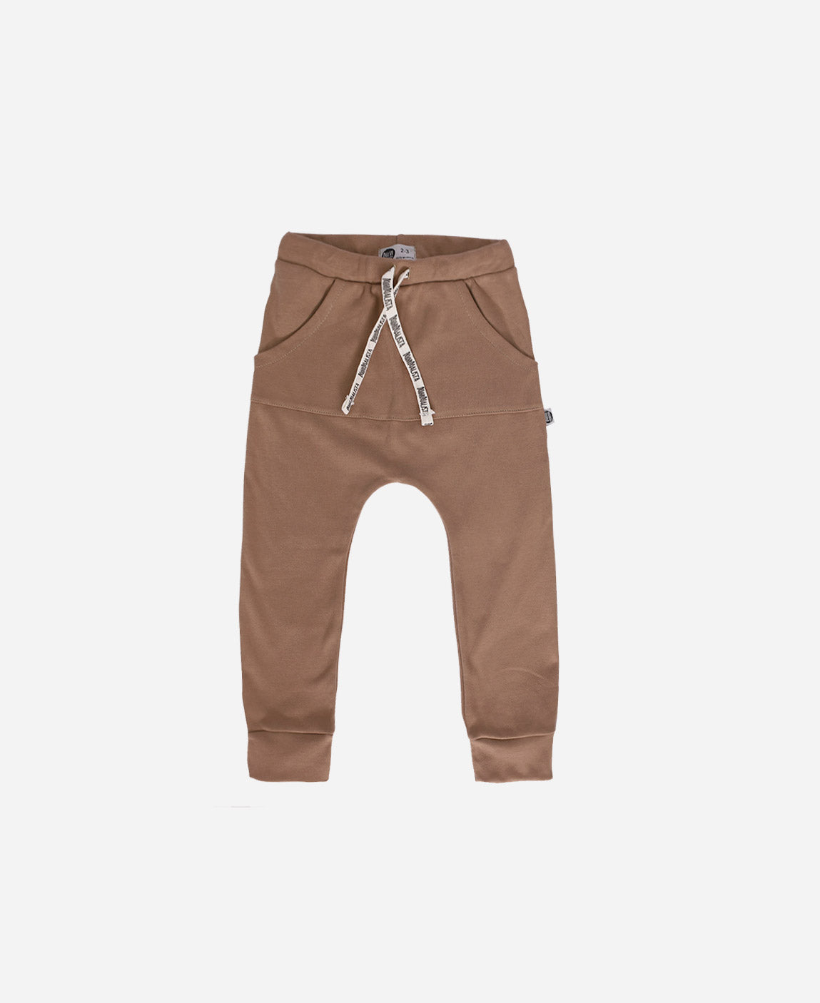 Calça Bolsão Unissex MiniMalista | Liso Mocha