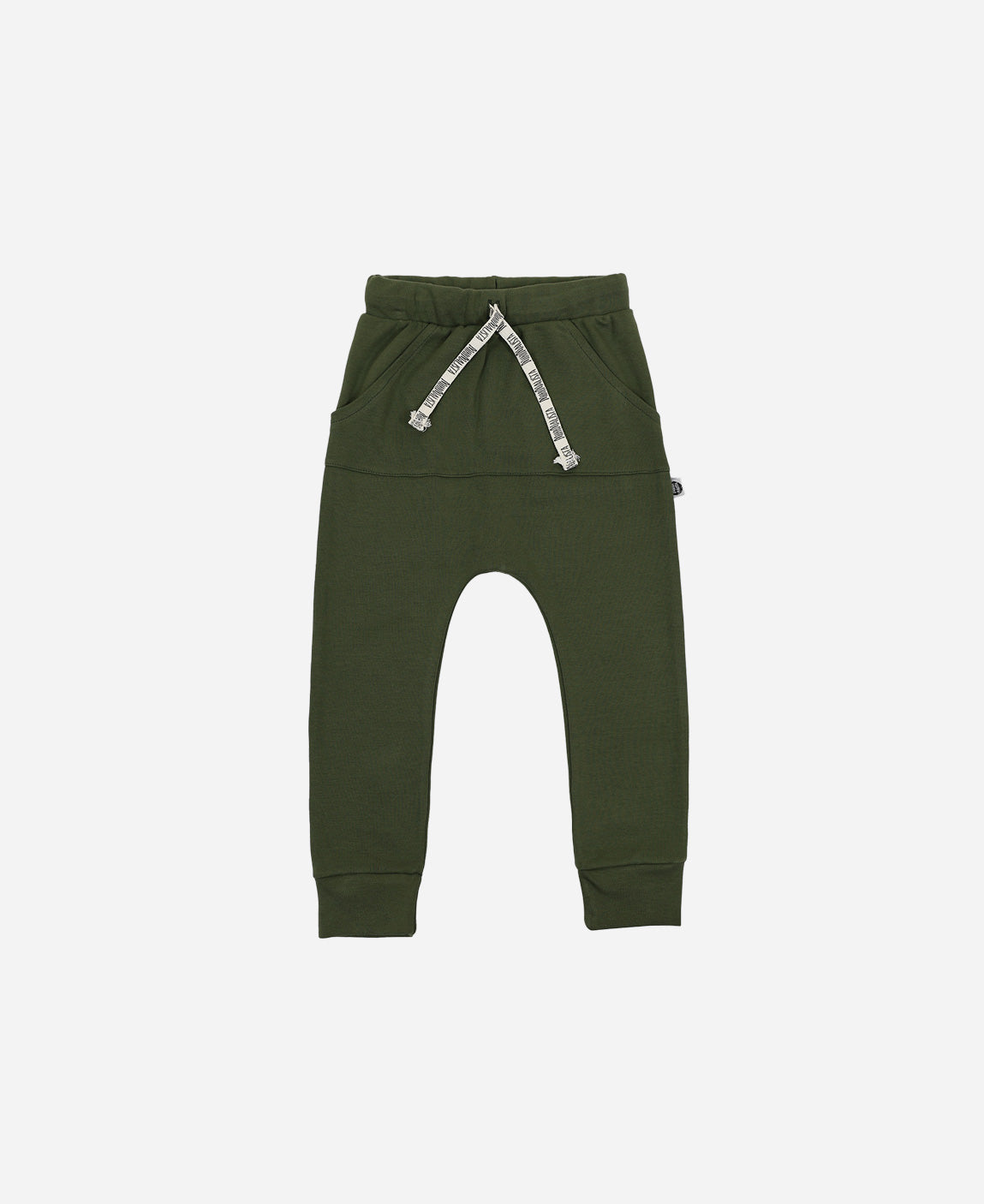 Calça Bolsão Unissex MiniMalista | Liso Jungle Green