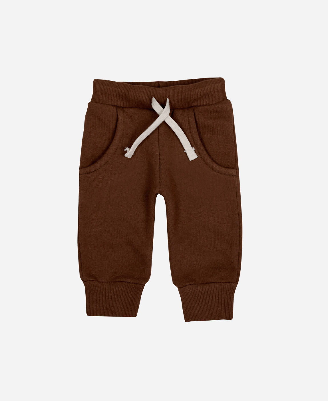 Calça Moletom Unissex Peluciado MiniMalista | Liso Oak