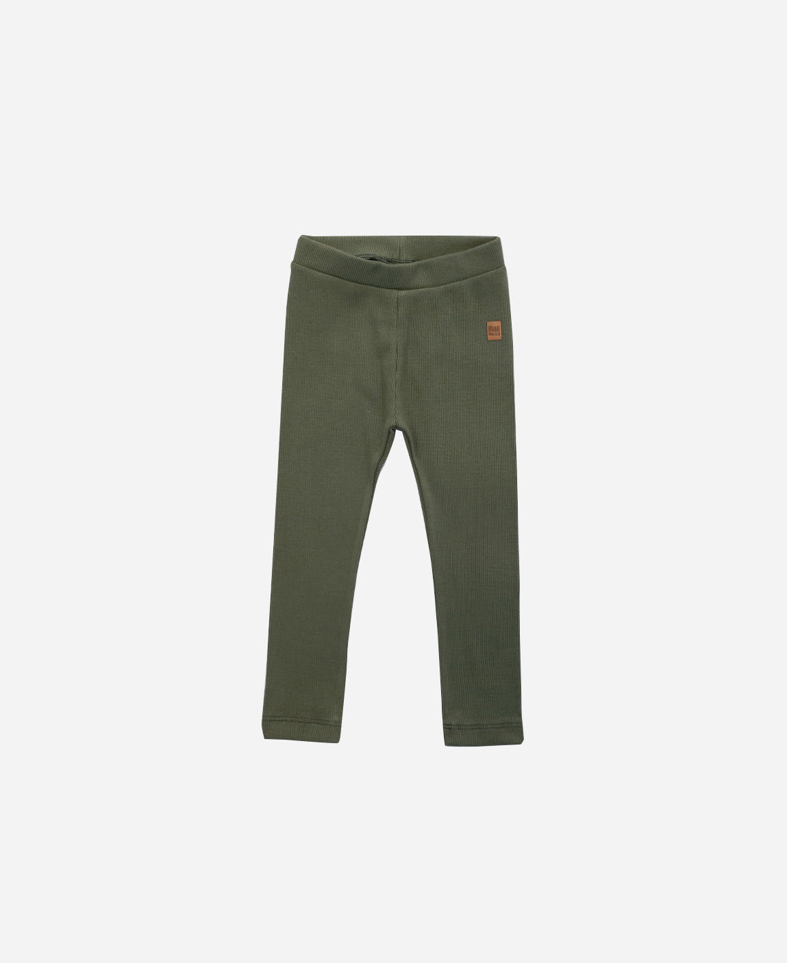 Calça Unissex Slim Canelado MiniMalista | Liso Jungle Green