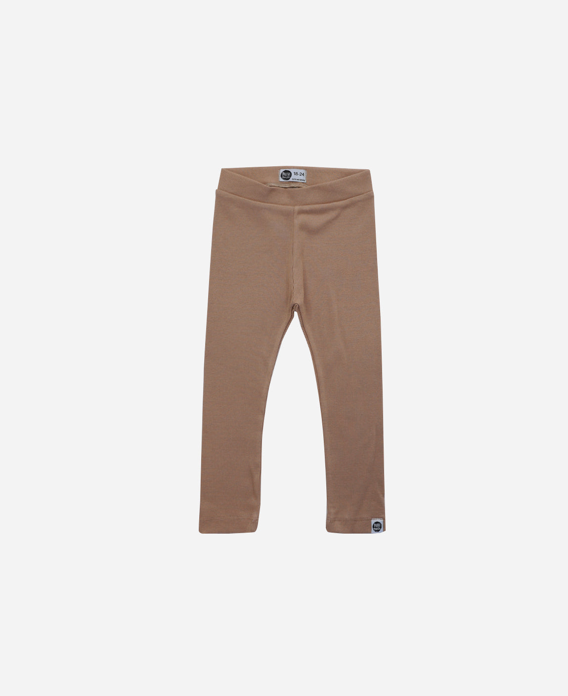 Calça Unissex Slim Canelado MiniMalista | Liso Mocha