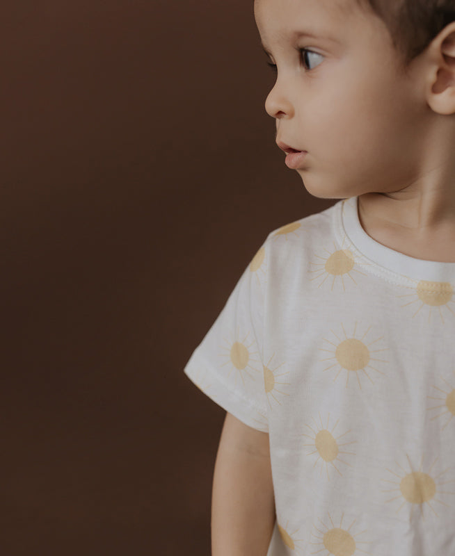 Camiseta Infantil Manga Curta Unissex | Solar