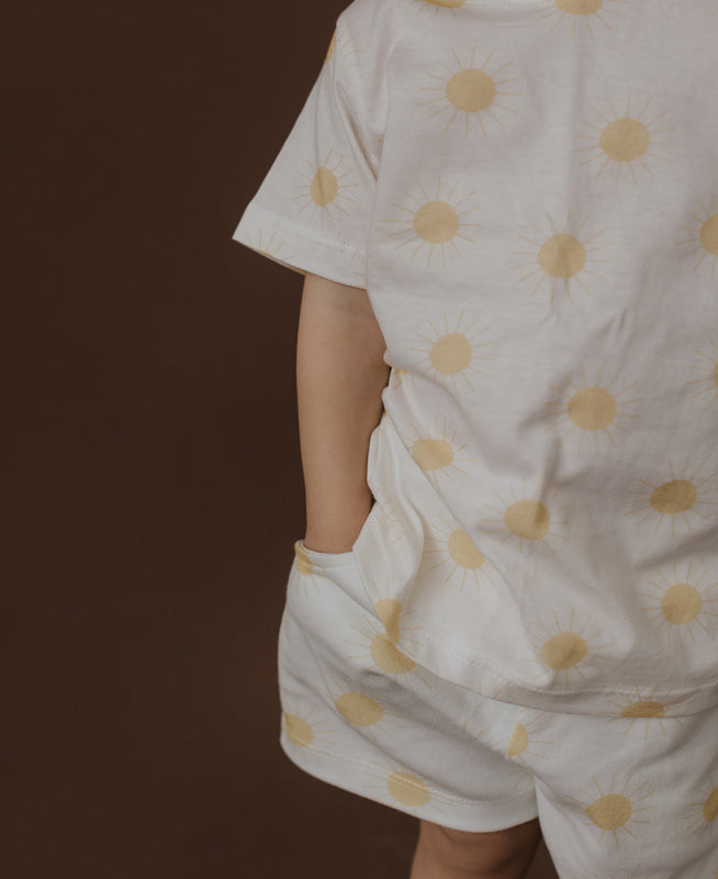 Camiseta Infantil Manga Curta Unissex | Solar