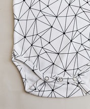 Conjunto Body Manga Curta e Calça Bebê Unissex | Satellite Branco