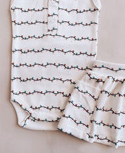 Conjunto Verão Bebê Menina Body e Saia | Lights