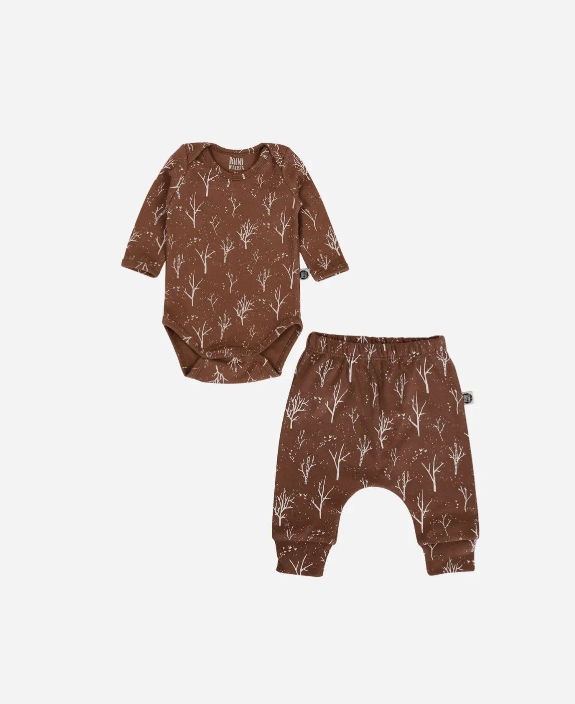 Conjunto Body Manga Longa e Calça Bebê | Twig