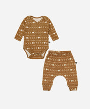 Conjunto Body Manga Longa e Calça Bebê | Sunrise