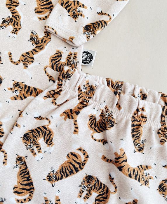 Conjunto Body Manga Longa e Calça Bebê | Tiger