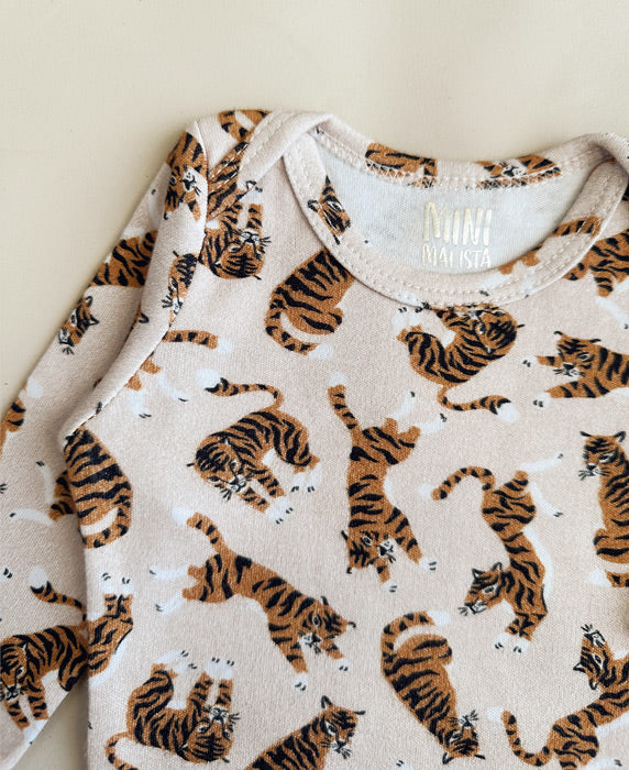 Body de Bebê Manga Longa Unissex | Tiger