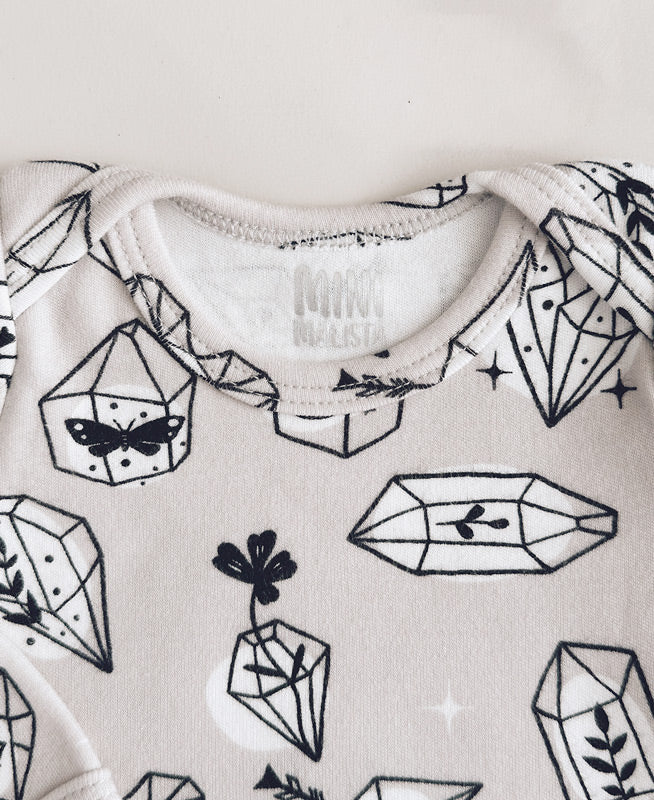 Body de Bebê Manga Longa Unissex | Crystal