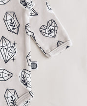 Body de Bebê Manga Longa Unissex | Crystal