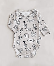 Body de Bebê Manga Longa Unissex | Crystal