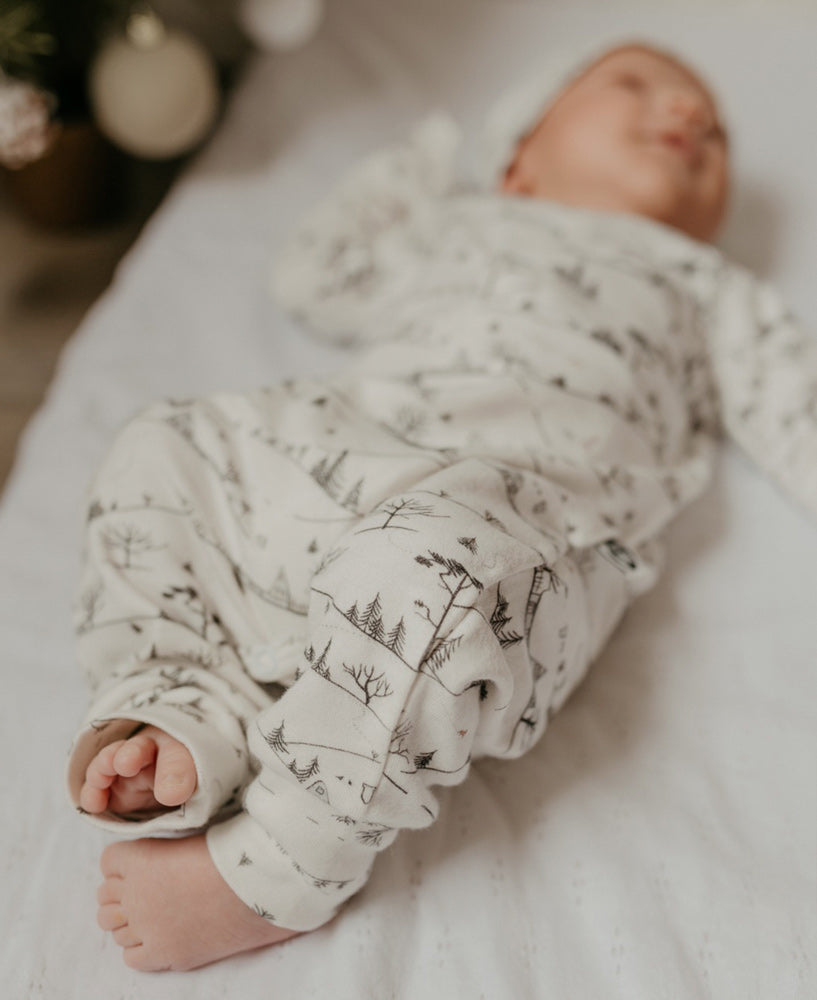 Conjunto Saída de Maternidade Meu Primeiro Natal - 3 Peças | Village - Com Caixa Presente