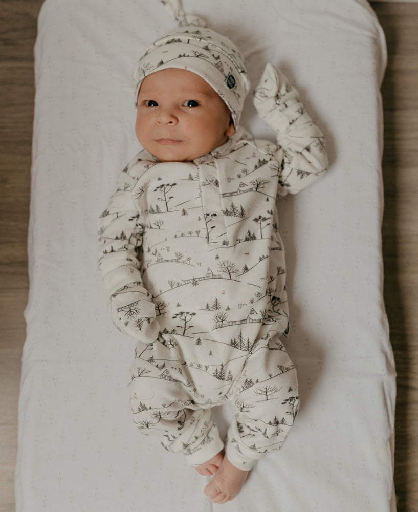 Conjunto Saída de Maternidade Meu Primeiro Natal - 3 Peças | Village - Com Caixa Presente