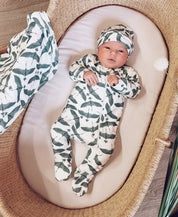 Macacão de Bebê Ziper com opção de Pezinho | Blue Flock