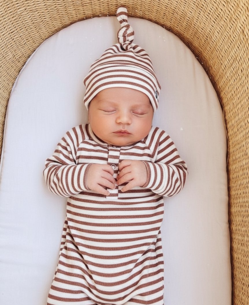 Kit Bebê Macacão Minimalista 3 peças | Listrinhas Chutney