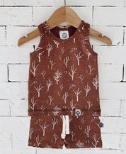 Conjunto Verão Menino Regata e Bermuda | Twig