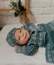 Kit Bebê Macacão Minimalista Meu Primeiro Natal - 3 peças | Sweater