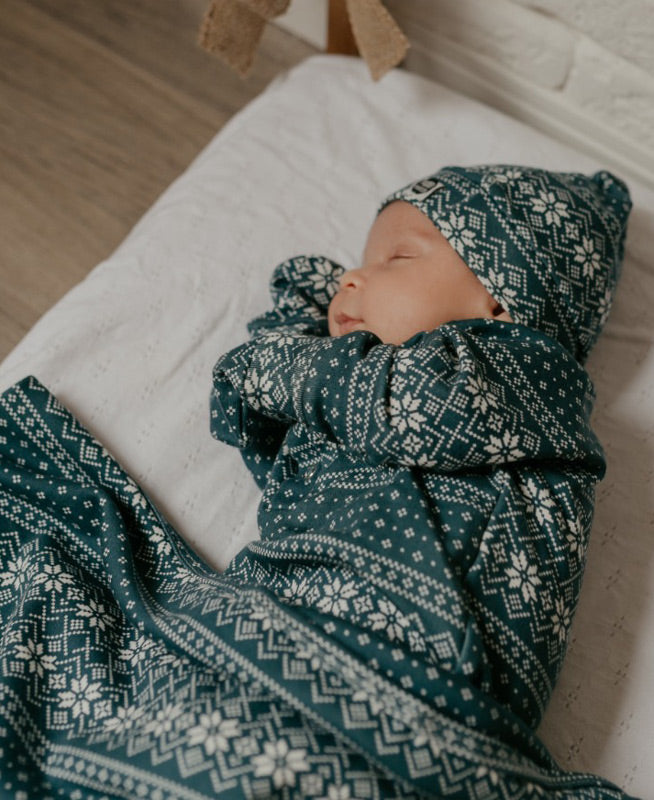 Kit Bebê Macacão Minimalista Meu Primeiro Natal - 3 peças | Sweater