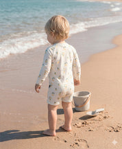 Macaquinho de Praia Estampado UV50+ | Limone