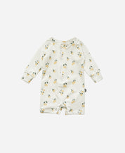 Macaquinho de Praia Estampado UV50+ | Limone