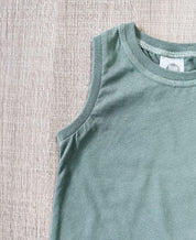 Regata Infantil Unissex MiniMalista | Liso Verde Bosque