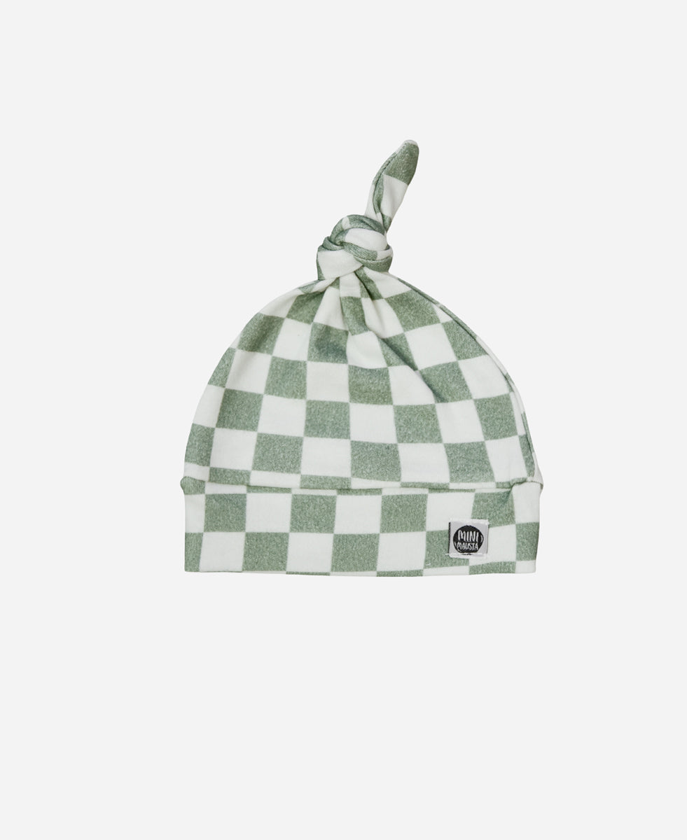 Touca Nó Recém-Nascido Unissex | Racer Verde