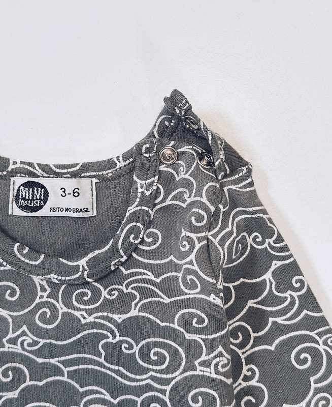 Conjunto Bebê Menina Body-Vestido Inverno + Faixinha | Dreamy