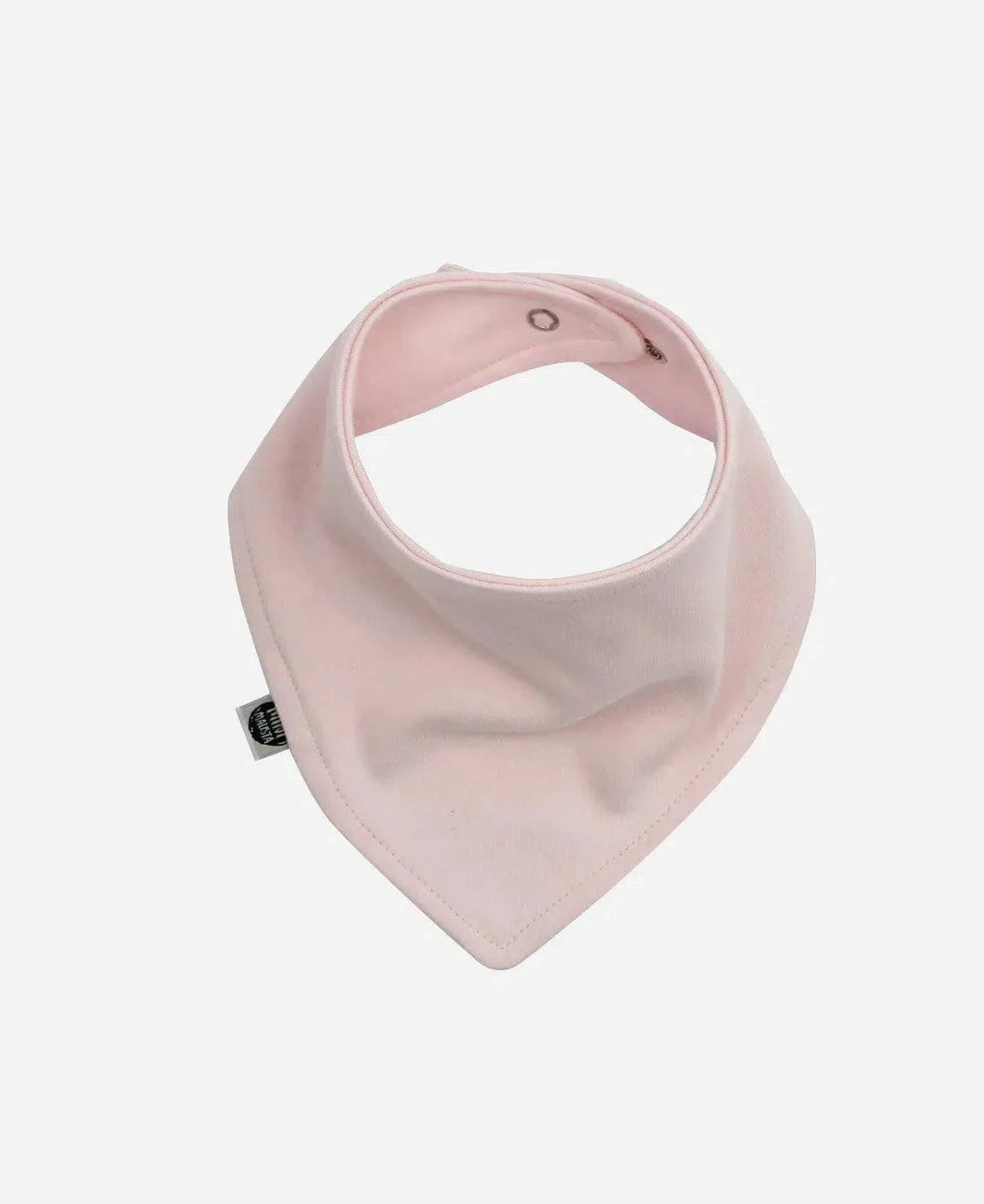 Babador Bandana Unissex MiniMalista | Liso Rose Quartzo - MiniMalista Baby - 0.4, b2b, Baby, black-friday, com-desconto-mm10, Meia Estação, Menina, SALE-FINAL -bebê-minimalista-estiloso