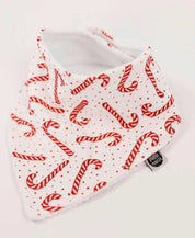 Babador Bandana Unissex | Candy Cane - MiniMalista Baby - 0, b2b, Baby, Christmas, com-desconto-mm10, Meia Estação, Menina, natal, Neutro, Unissex, Xmas -bebê-minimalista-estiloso