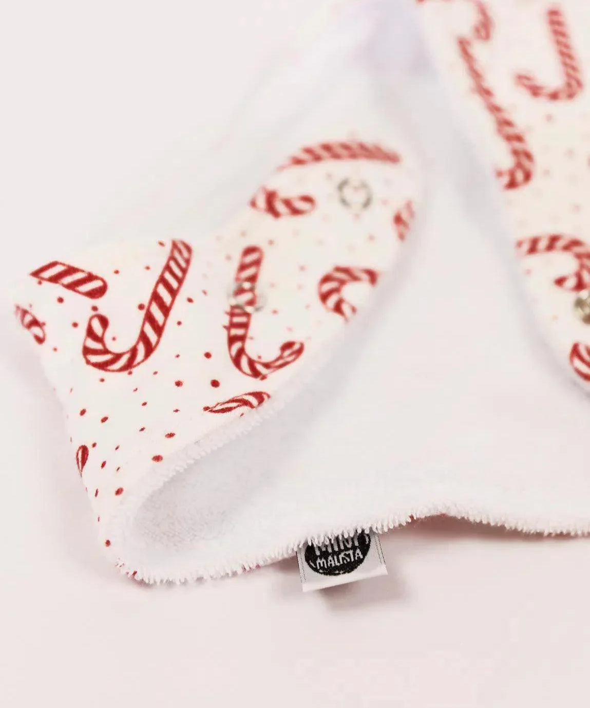 Babador Bandana Unissex | Candy Cane - MiniMalista Baby - 0, b2b, Baby, Christmas, com-desconto-mm10, Meia Estação, Menina, natal, Neutro, Unissex, Xmas -bebê-minimalista-estiloso