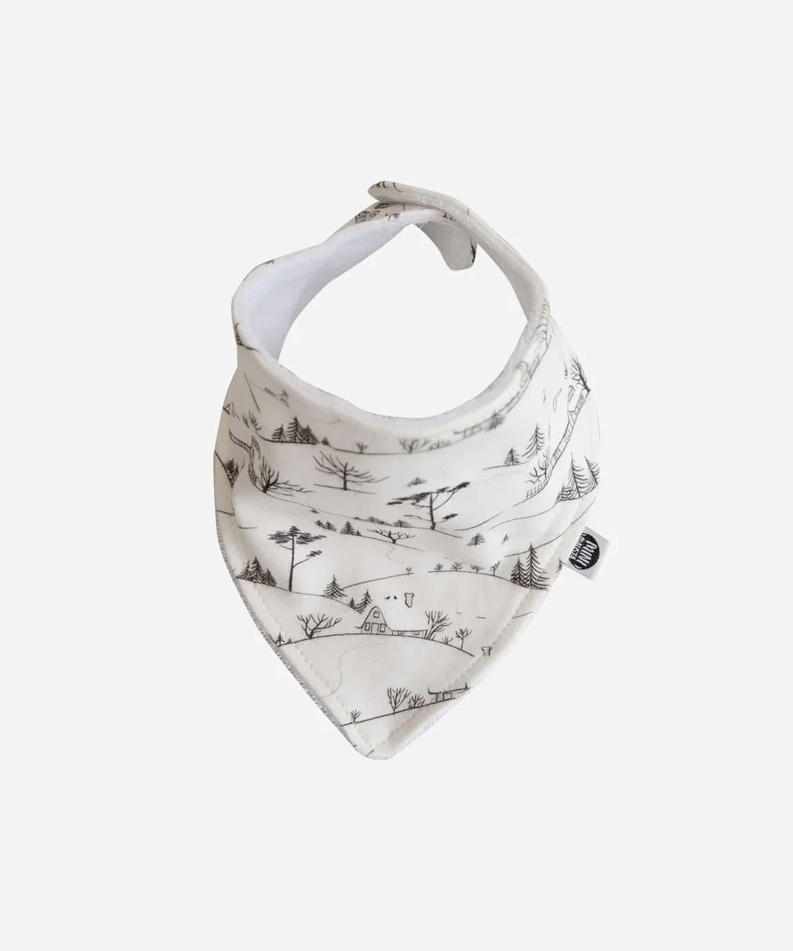 Babador Bandana Unissex | Village - MiniMalista Baby - 0, b2b, Baby, Christmas, com-desconto-mm10, Meia Estação, Menina, Menino, natal, Neutro, Unissex, Xmas -bebê-minimalista-estiloso