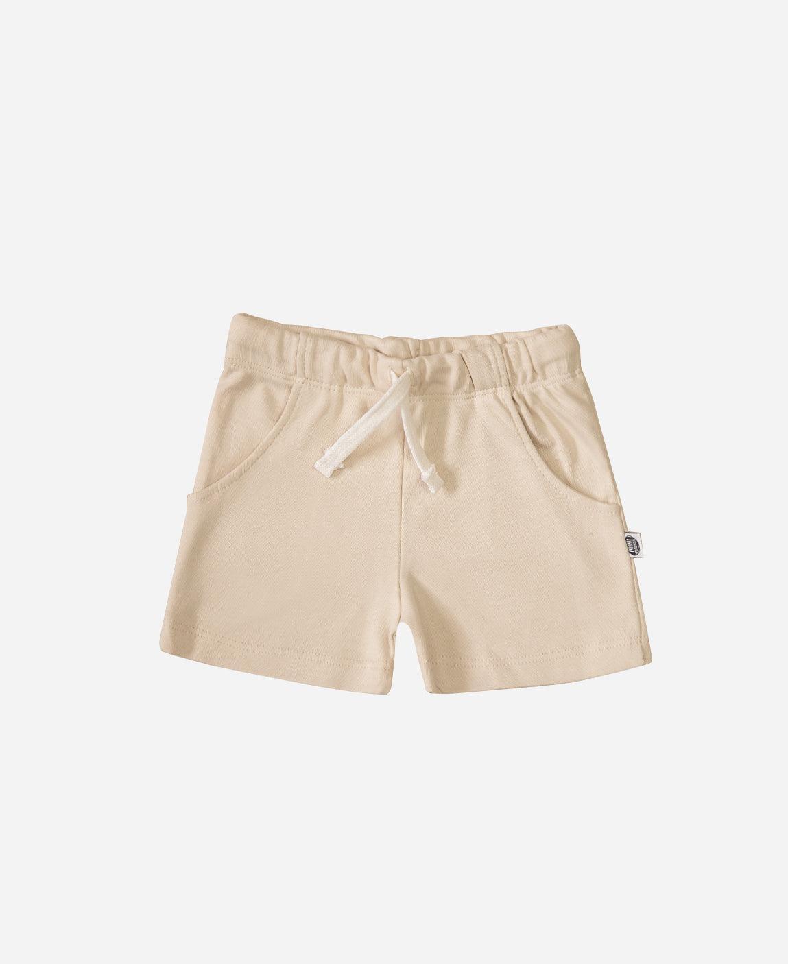 Bermuda Cargo Infantil Unissex MiniMalista | Liso Sand - MiniMalista Baby - 0.2, b2b, black-friday, Calor, com-desconto-mm10, Menino, Neutro, tab-tam-shorts-cargo, Unissex, Verão -bebê-minimalista-estiloso