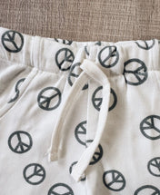 Conjunto Regata e Bermuda Infantil Menino | Verde e Peace and Love