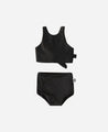 Biquini Dupla Face Infantil Estampado UV50+ MiniMalista Liso Preto - MiniMalista Baby - b2b, Calor, com-desconto-mm10, Menino, Verão -bebê-minimalista-estiloso