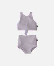 Biquini Dupla Face Infantil UV50+ MiniMalista | Liso Lilac - MiniMalista Baby - 0, b2b, Calor, com-desconto-mm10, Menina, tab-tam-biquini, Verão -bebê-minimalista-estiloso