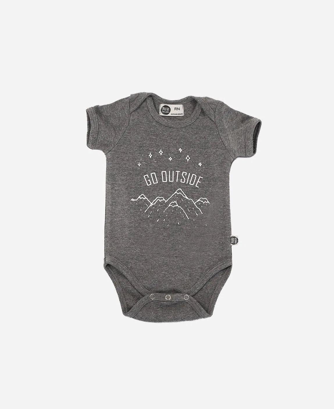 Kit 3 Bodies Manga Curta | Grafitti e Mescla